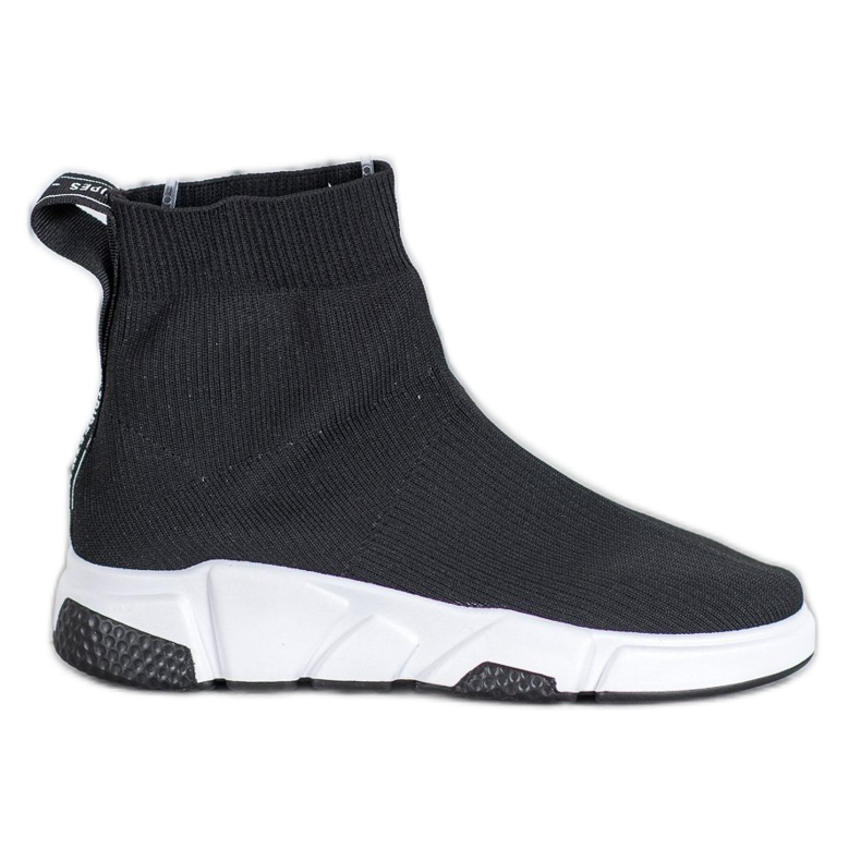 SHELOVET Sapatilhas pretas preto