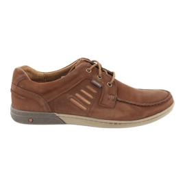 Riko 908 Sapatos esportivos masculinos Brown marrom