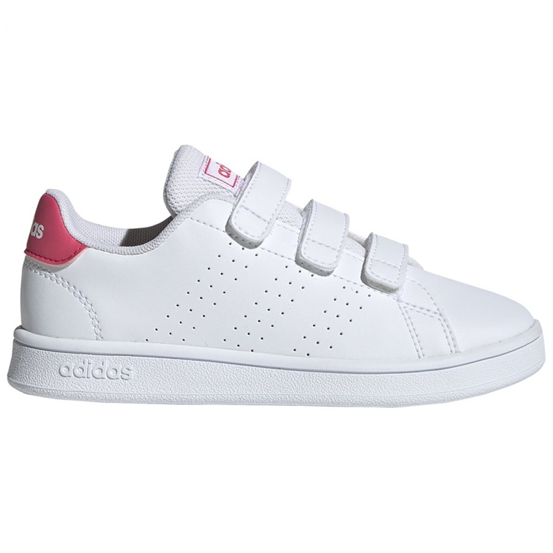 Sapatos Adidas Advantage C Jr EF0221 branco Sapatos Adidas Advantage C Jr EF0221 branco