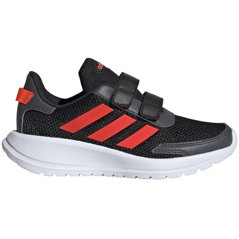 Sapatos Adidas Tensaur Run C Jr EG4143 preto vermelho