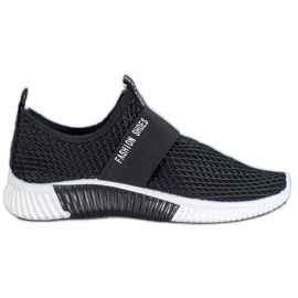 SHELOVET Sapatos de Moda Slip-on preto SHELOVET Sapatos de Moda Slip-on preto