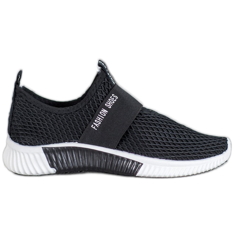 SHELOVET Sapatos de Moda Slip-on preto