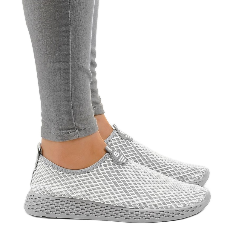 Calçados esportivos femininos cinza SJ1890-2
