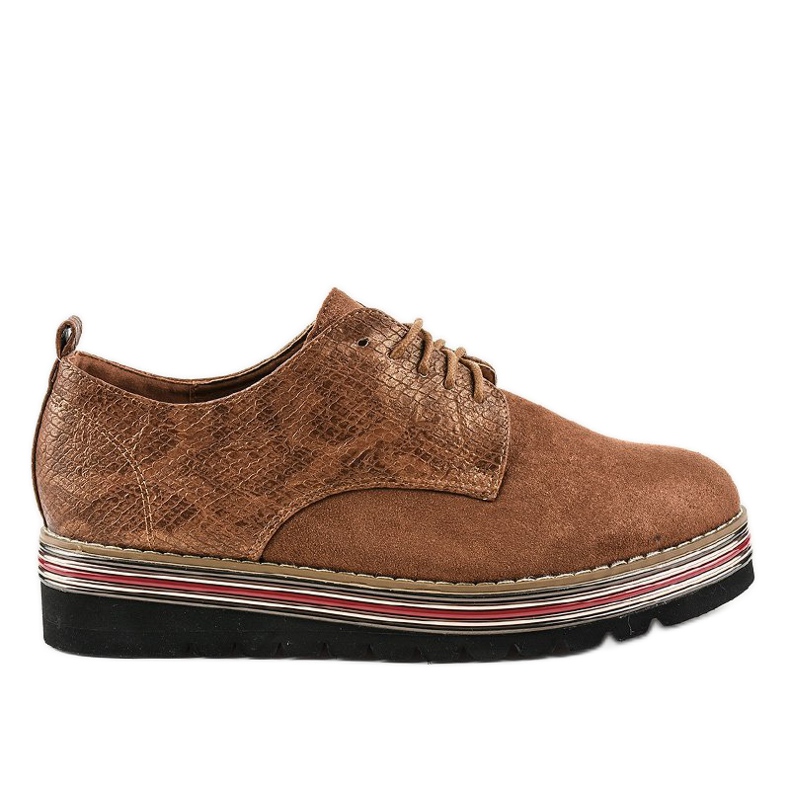JN-31 Brown Jazz Shoes castanho