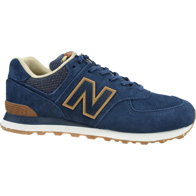 Sapatos New Balance M ML574SOH azul marinho