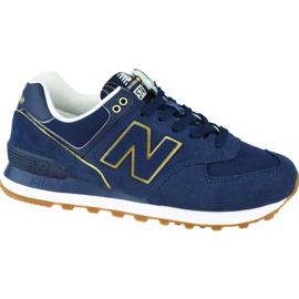 Sapatos New Balance W WL574SOC azul marinho Sapatos New Balance W WL574SOC azul marinho