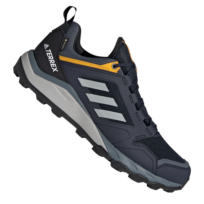 Sapatos Adidas Terrex Agravic Tr M EF6870 azul marinho amarelo