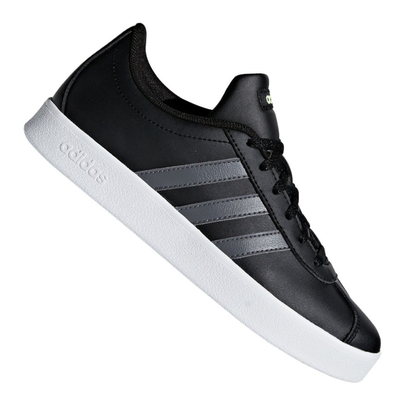 Sapatos Adidas Vl Court 2.0 Jr F36381 preto