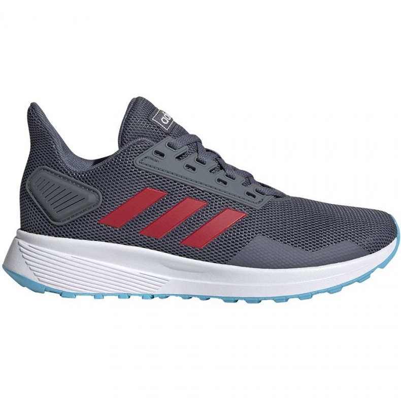 Sapatos Adidas Duramo 9 K Jr EG7899 vermelho cinza