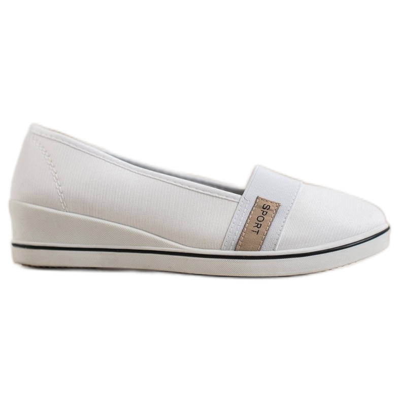 Super Me Sport Wedge Ballerinas branco