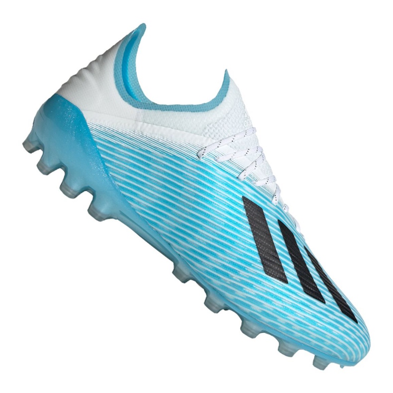Sapatos Adidas X 19.1 Ag M FU7040 azul branco