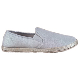 SHELOVET Slipons confortáveis cinza SHELOVET Slipons confortáveis cinza