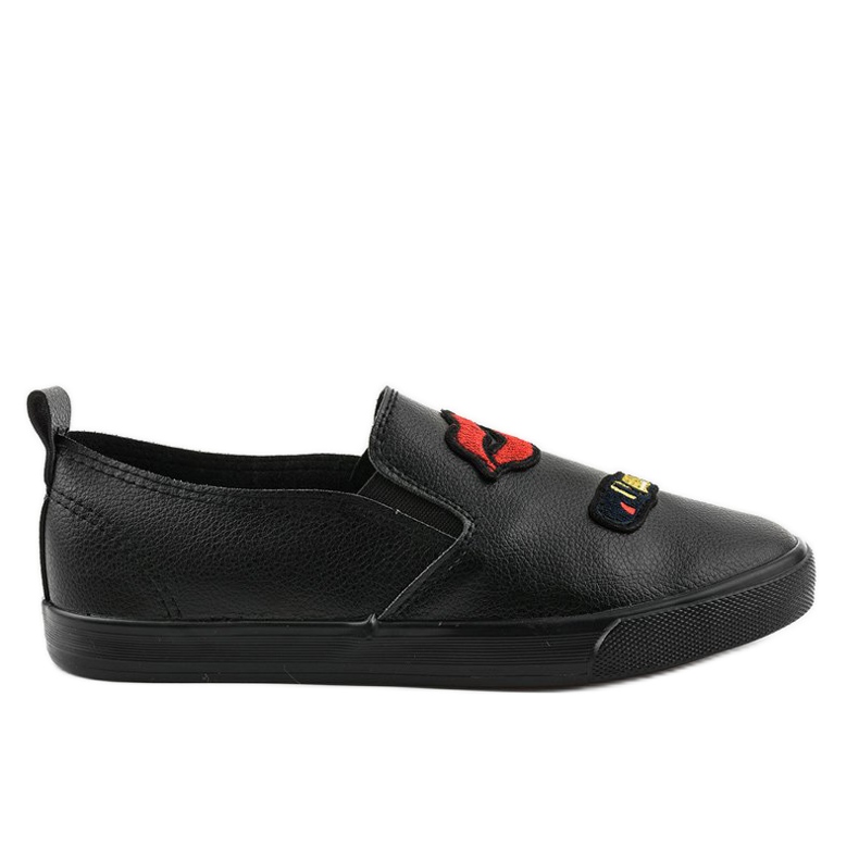 Tênis preto com estampas G1202A-3