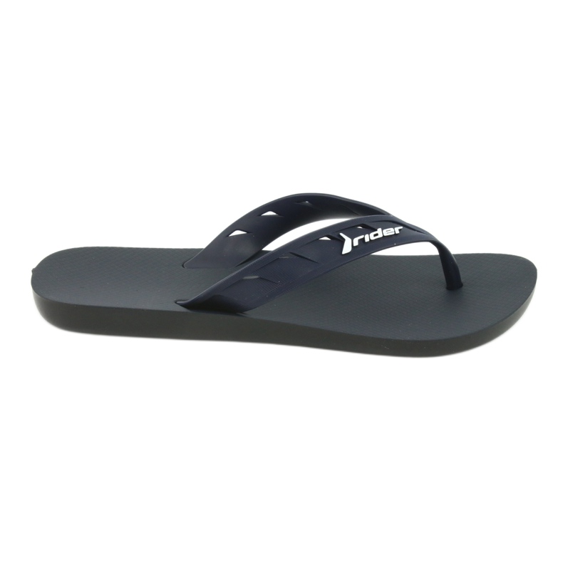 Rider Flip-flops masculinos-marinhos-brancos da marinha 11573 azul