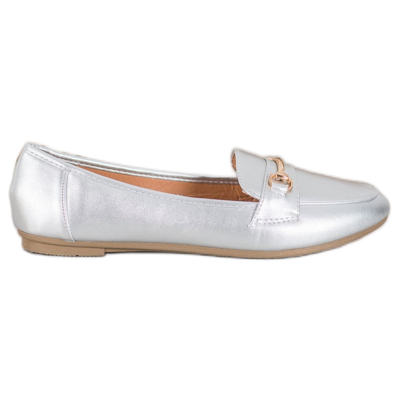 Fama Bailarina casual com ornamento cinza