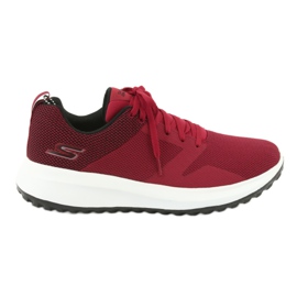 Sapatos Skechers On The Go M 55330-RDBK preto vermelho