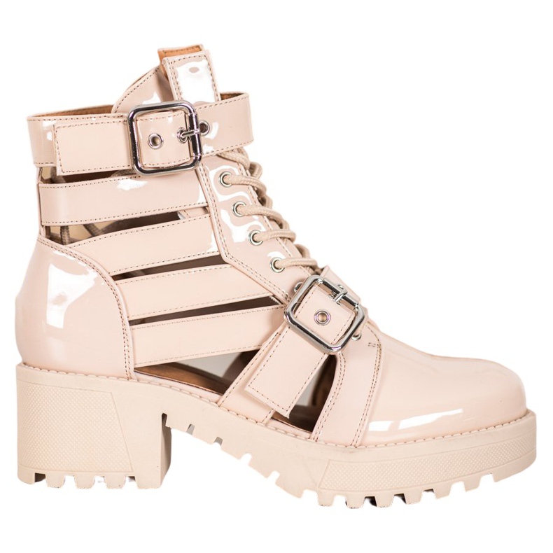 Seastar Botas Laquered Fashion castanho