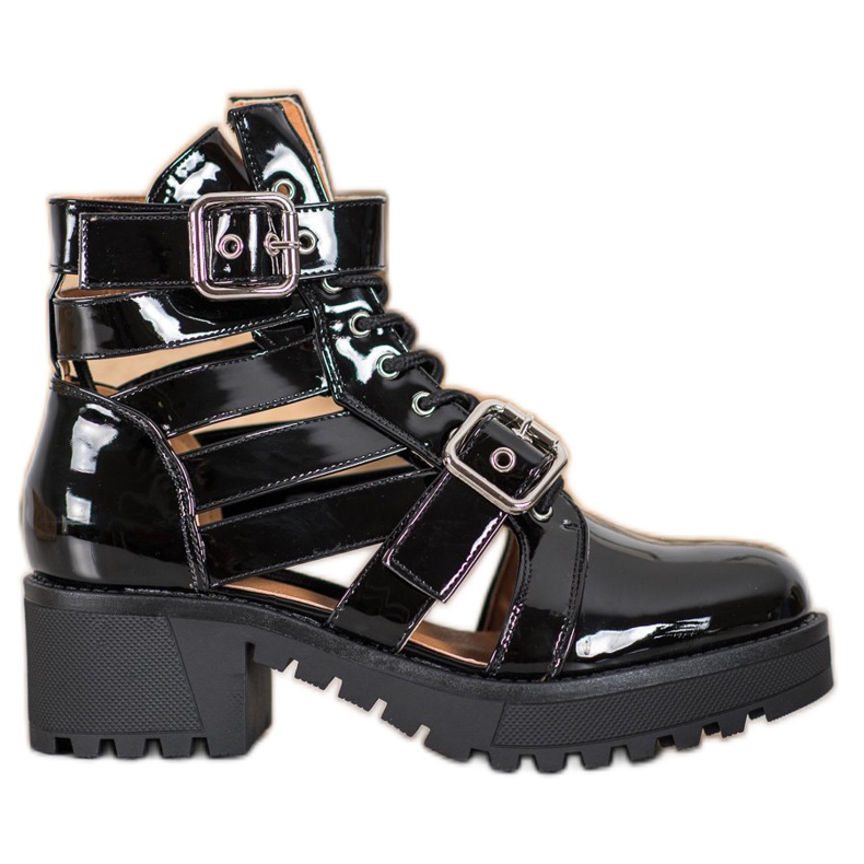 Seastar Botas Laquered Fashion preto