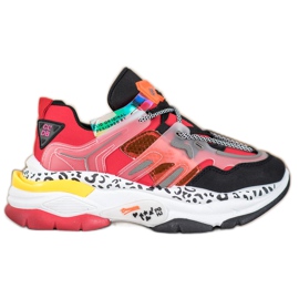 Seastar Tênis da Moda vermelho multicolorido