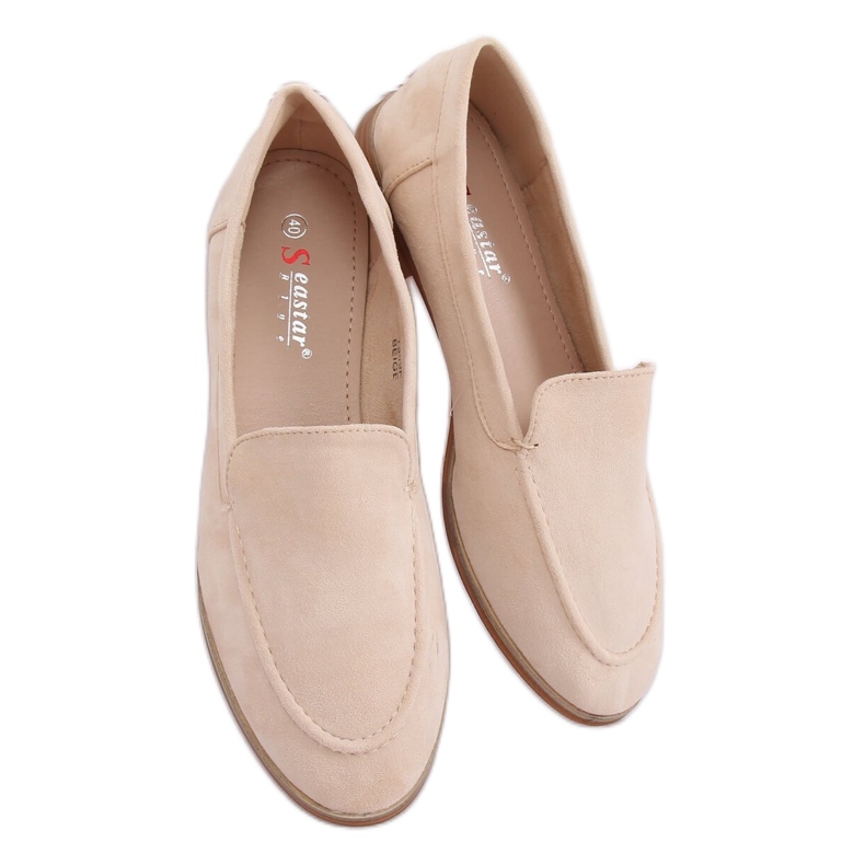 Mocassins bege feminino T359P bege