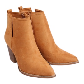 Botas em camelo transicional ZE03P Camel castanho