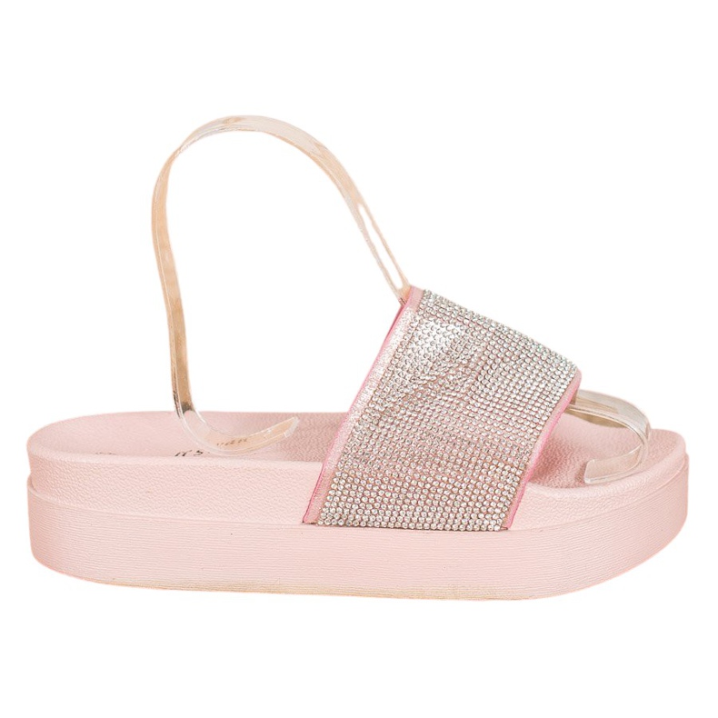 SHELOVET Chinelos na plataforma rosa