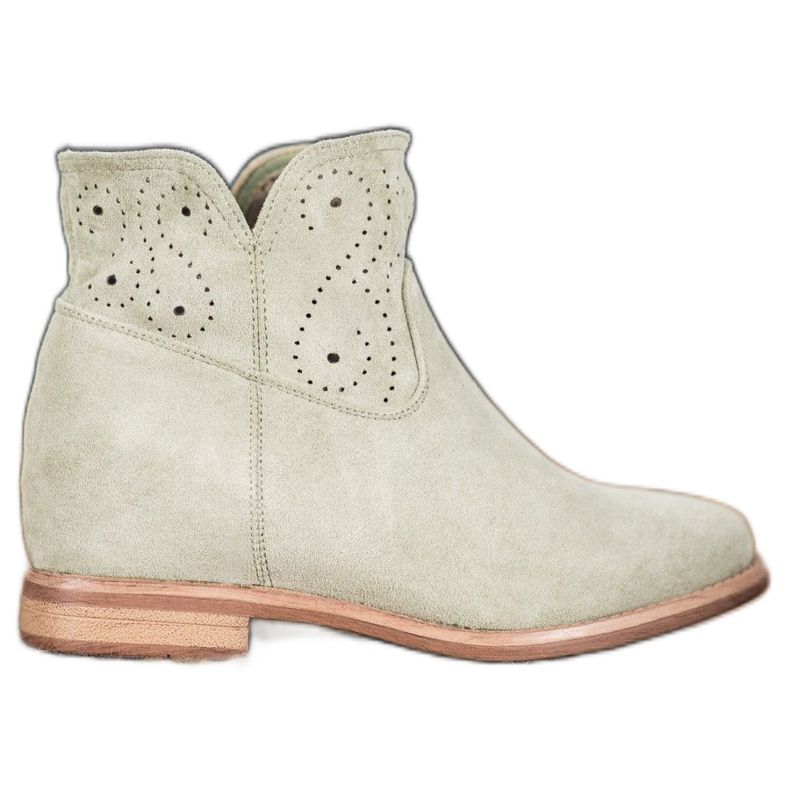 Seastar Botas com padrão perfurado verde