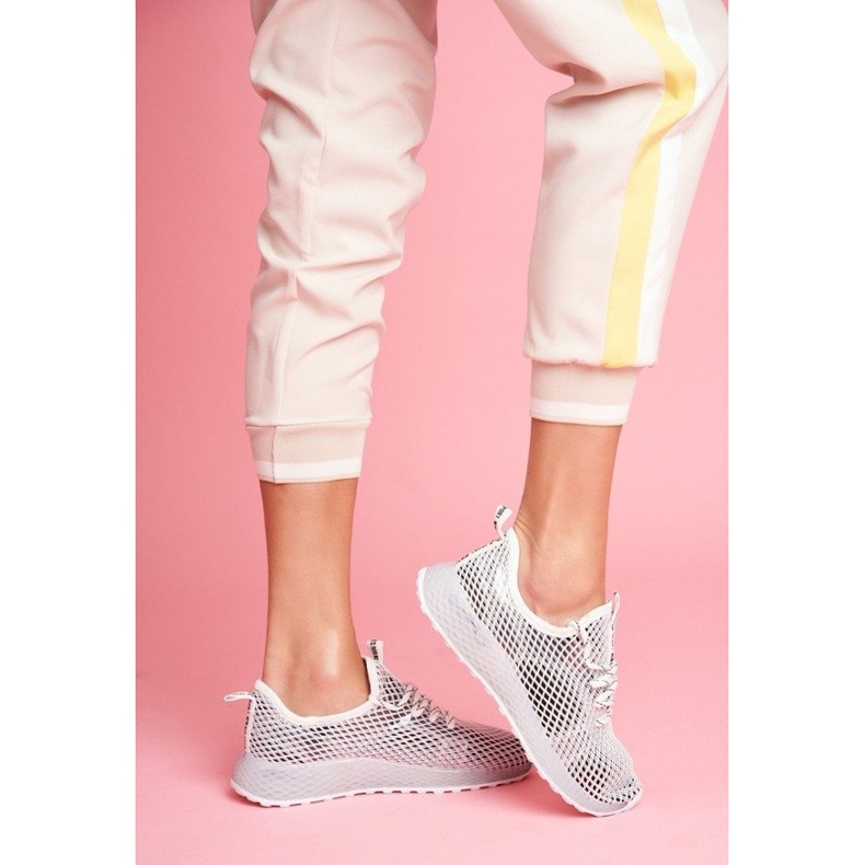 Calçados esportivos brancos para mulheres Big Star FF274349