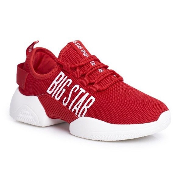 Sapatos esportivos femininos Red Big StarFF274279 vermelho