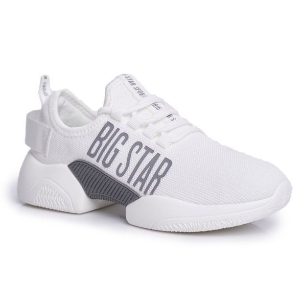 Sapatas esportivas femininas Big Star White FF274282 branco