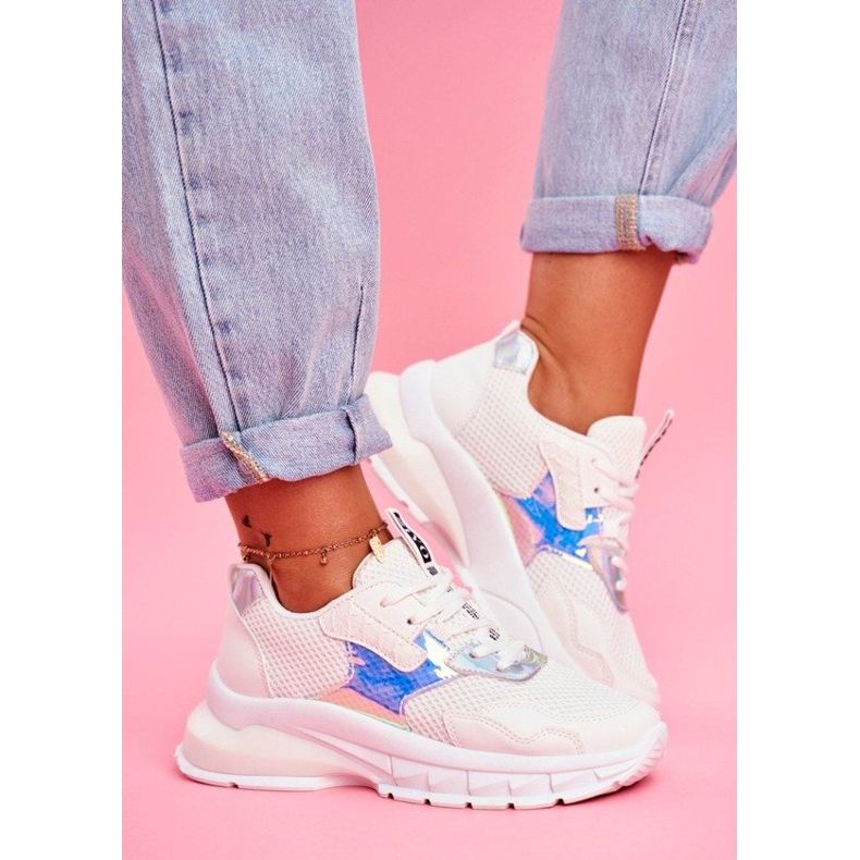 SEA Tênis esportivos brancos LA82