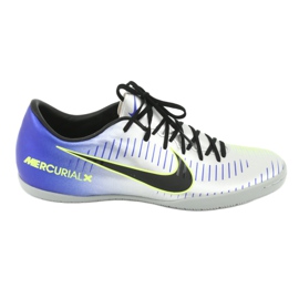 Sapatos de interior Nike MercurialX Victory Vi Neymar Ic M 921516-407 prata