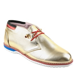 Sapatos de jazz de ouro JFL651-3 dourado