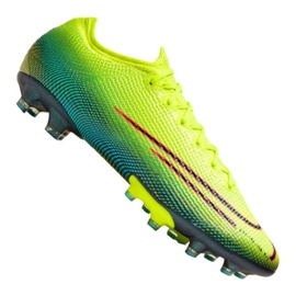 Sapata Nike Vapor 13 Elite Mds AG-Pro M CJ1294-703 multicolorido amarelo
