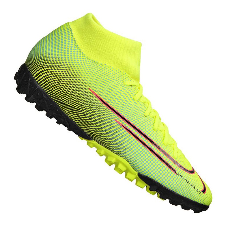 Sapato Nike Superfly 7 Academy Mds M BQ5435-703 multicolorido amarelo