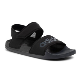 Sandálias Adidas Adiilette Jr F35417 preto Sandálias Adidas Adiilette Jr F35417 preto