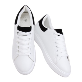 Tênis feminino branco LA85P preto