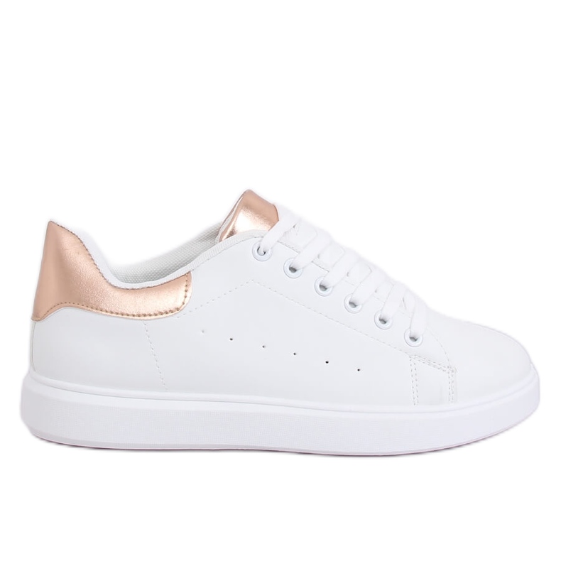Tênis feminino branco LA85P Champagne