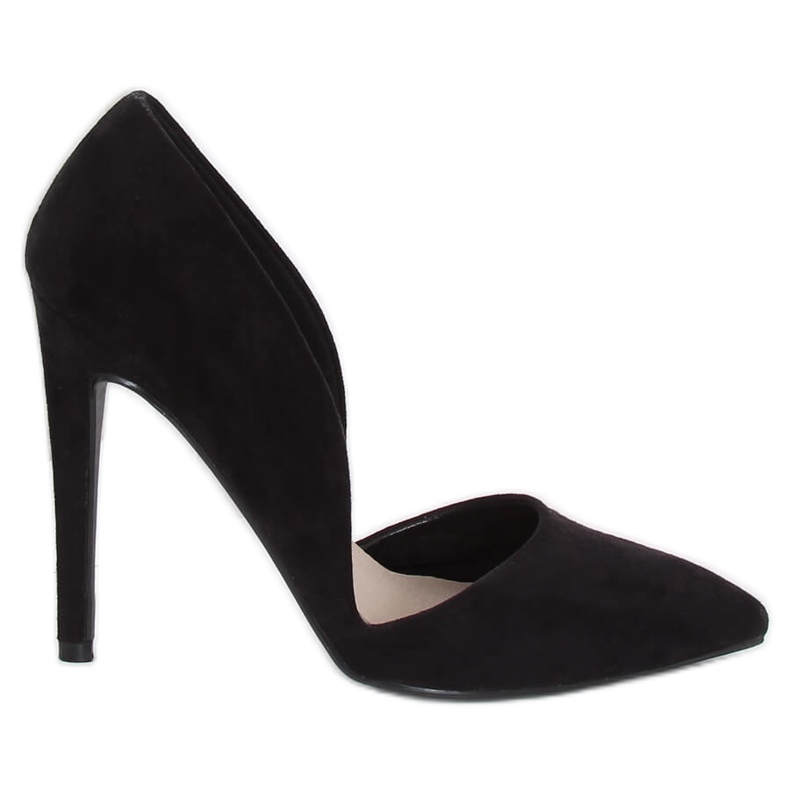 Bombas em um pino com recortes preto EE03-P preto