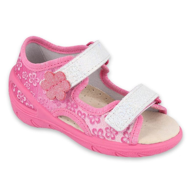 Sapatos infantis Befado pu 065P138 rosa