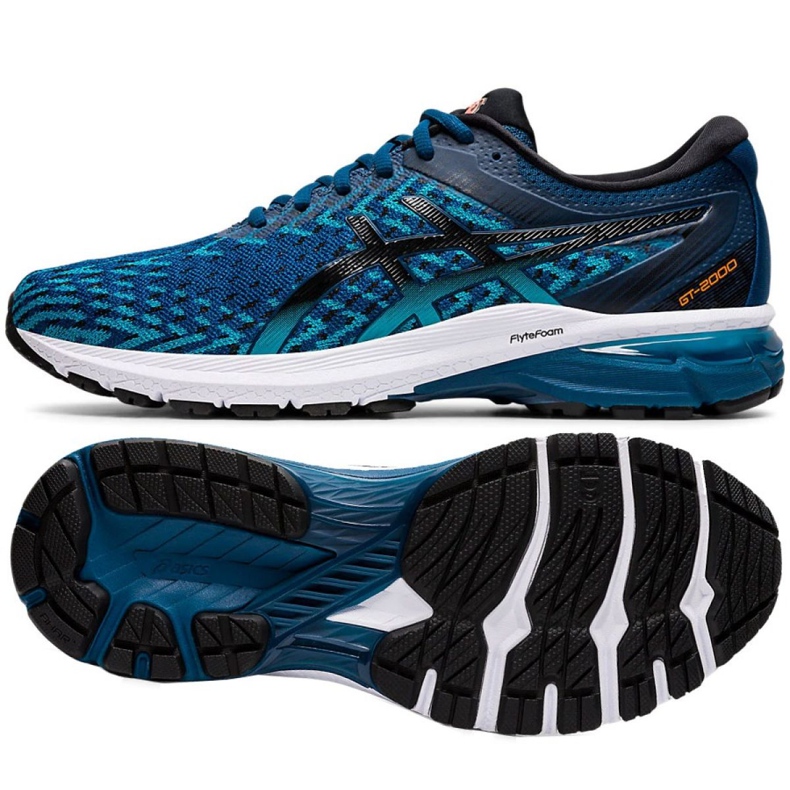 Tênis Asics Gt 2000 8 Knit M 1011A729-401 azul