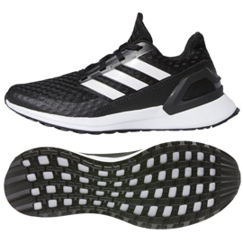 Tênis de corrida Adidas Rapida Run Jr EF1942 preto