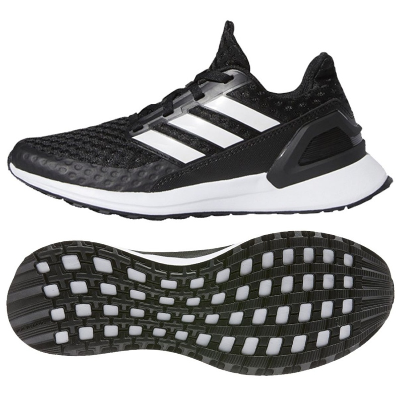 Tênis de corrida Adidas Rapida Run Jr EF1942 preto