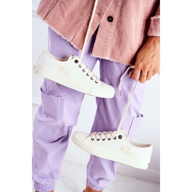 Tênis feminino Big Star Branco FF274124 cru