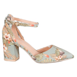 Seastar Bombas Com Flores multicolorido verde