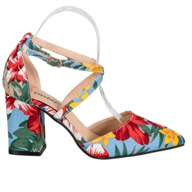 Seastar Bombas casuais com flores multicolorido Seastar Bombas casuais com flores multicolorido