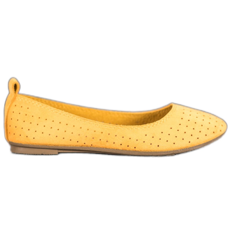 SHELOVET Bailarinas a céu aberto amarelo