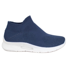 SHELOVET Sapatos Têxteis azul