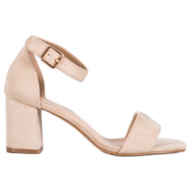 Sandálias VINCEZA clássicas marrom