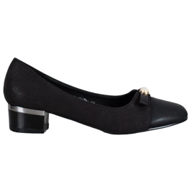 SHELOVET Bombas Elegantes Com Uma Pérola preto SHELOVET Bombas Elegantes Com Uma Pérola preto